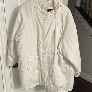 White Quilted Jacket